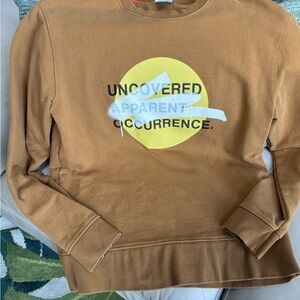 Zara Brown Sweater with Graphic Print